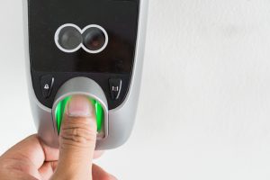 Door Lock Fingerprint Scanner Biometrics