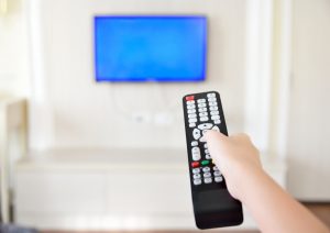 TV Remote Control with TV