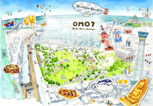 星野リゾート、2022年4月開業予定の施設名を「OMO7（おもせぶん） 大阪新今宮」に決定