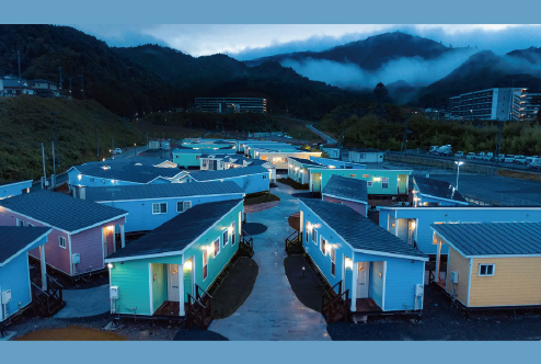 被災地から生まれた挑戦「日本最大の国産トレーラーハウスホテル（部屋数）」として記録樹立　ー宮城県女川町「ホテル・エルファロ」―